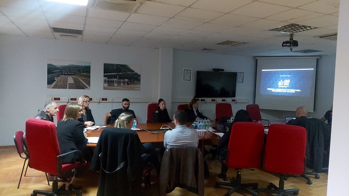 Training for officers of the Smuggling and Crime Prevention Group