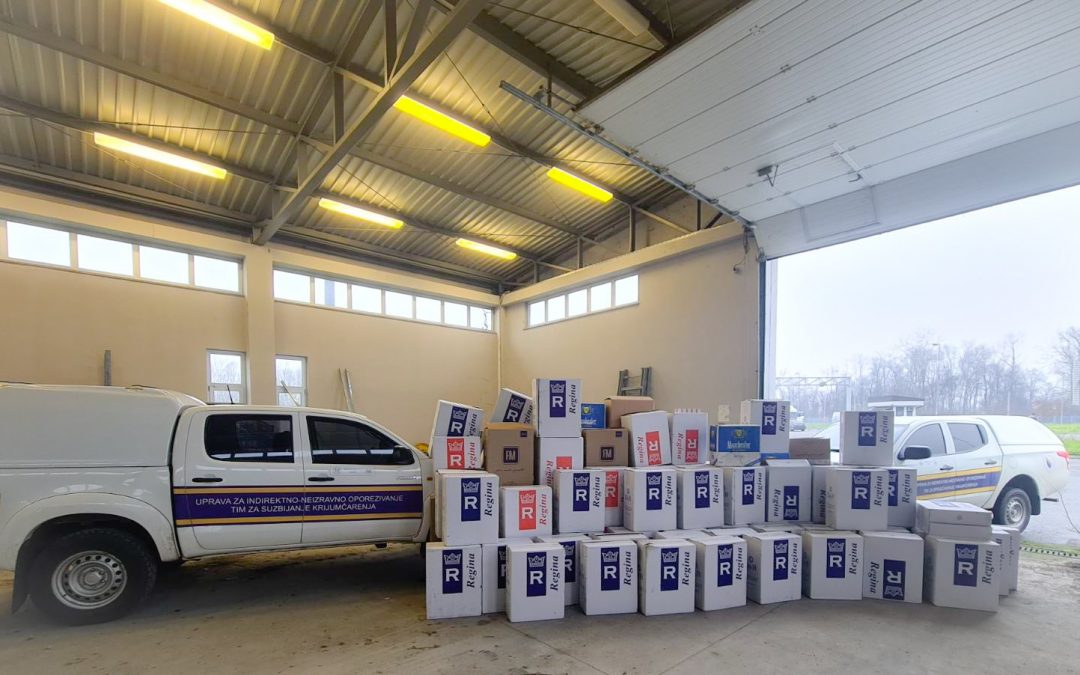 The biggest cigarette seizure in 2022