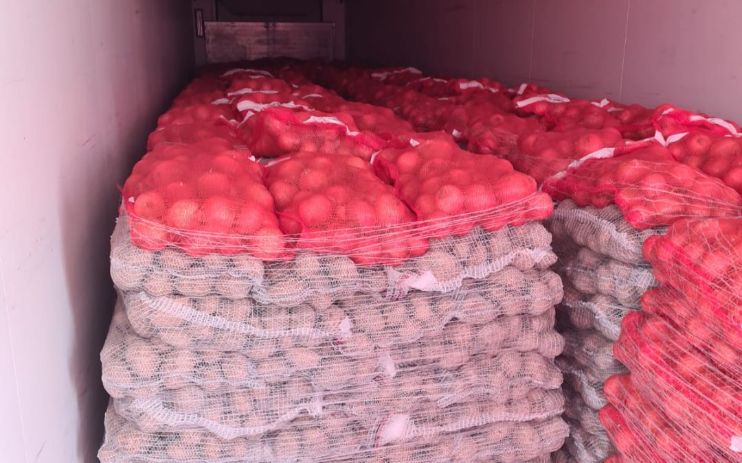 Customs office Šamac: Declared onions, and  smuggled potatoes