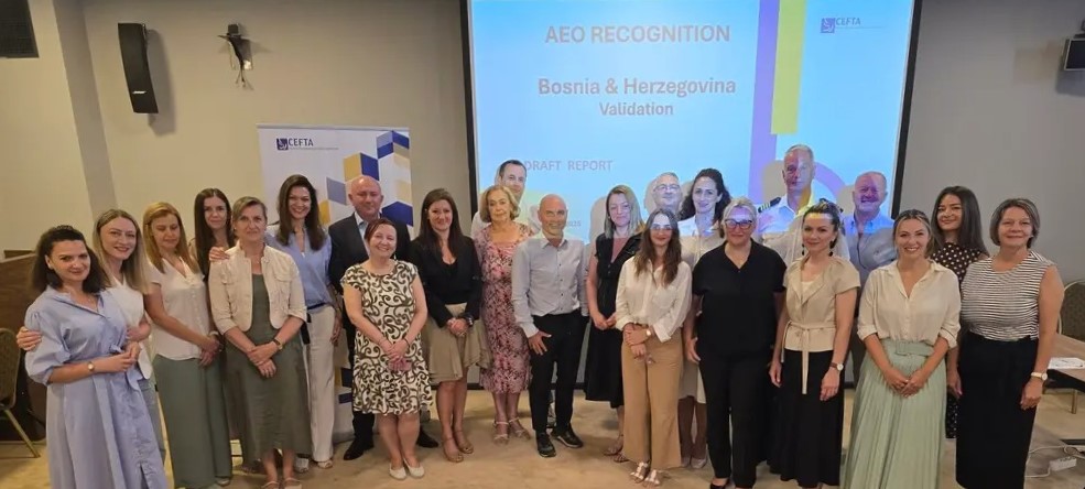 Uspješno sprovedena validaciona misija AEO programa Bosne i Hercegovine