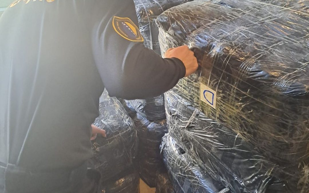 Otkriven tekstil u pošiljci građevinskog materijala